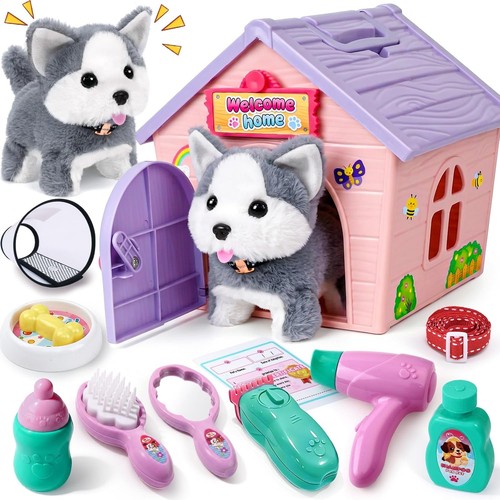 Electronic walking dog toy - dog,