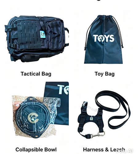 Cubby dog walking set - dog,
