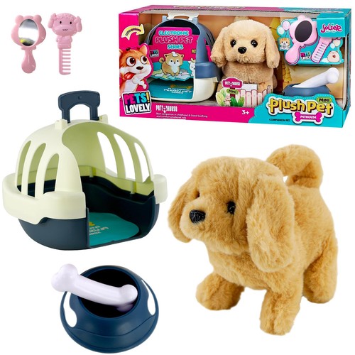 Walking dog toy - dog, plush