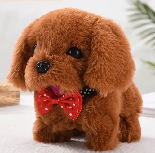 Electronic walking and barking - and,