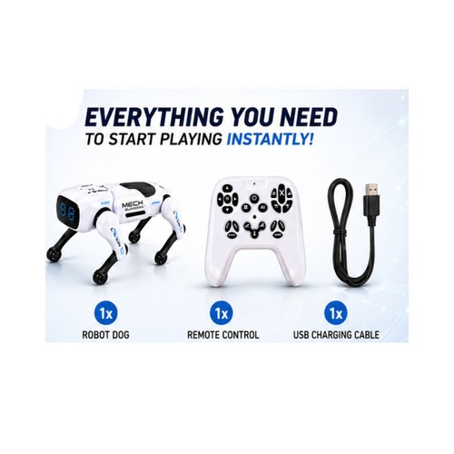 Smart interactive robot dog - smart,