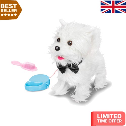Adorable walking westie - westie, toy