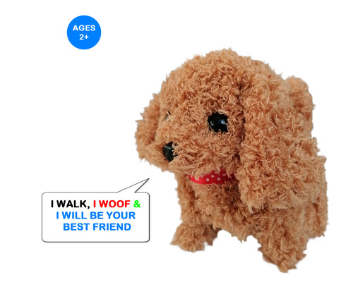 Electronic walking and barking - walking,