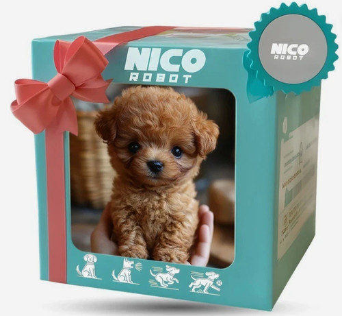 Robotic puppy realistic - robotic,
