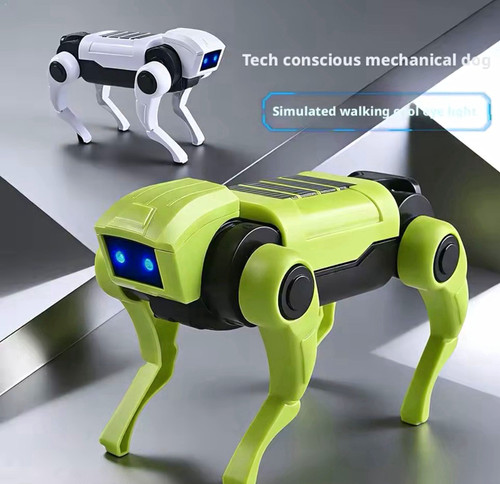 Solar mecha dog remote - solar,