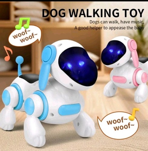Interactive walking robot dog - walking,